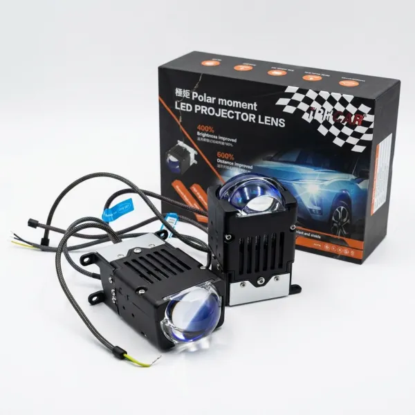IPH Poar Moment Bi-LED Laser Projector Fog Lamp For Tata Nexon, Curvv, Punch, Safari, Harrier