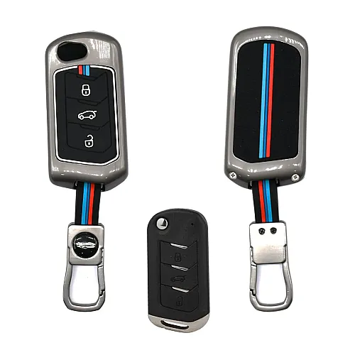 Cartrix Metal Key Cover for Mahindra Scorpio N, Thar 2020 - Image 1