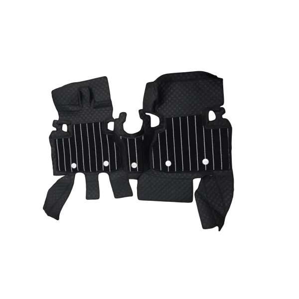 Luxury Florino Floor Mats for Mahindra Scorpio Classic - Black Color Luxury Florino Floor Mats for Mahindra Scorpio Classic - Black Color