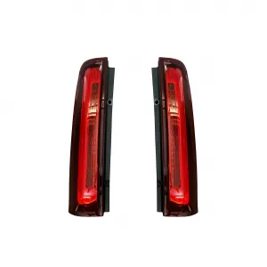 Tail Light And Pillar Light for Mahindra Scorpio 2017 Onwards - Red Glass