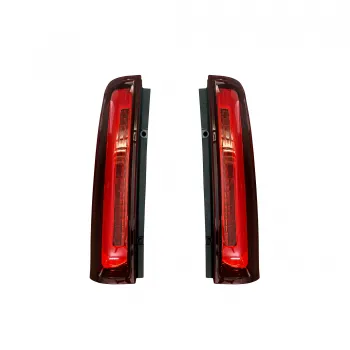 Tail Light And Pillar Light for Mahindra Scorpio 2017 Onwards - Red Glass
