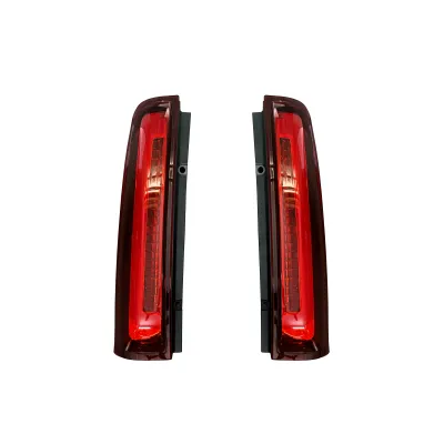 Tail Light And Pillar Light for Mahindra Scorpio 2017 Onwards - Red Glass