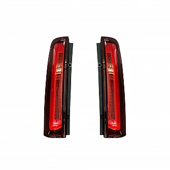 LED Pillar Light for Mahindra Scorpio 2017 Onwards - Red Glass