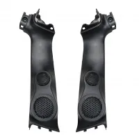 Midrange Tweeter and Pillar Pod for Mahindra Thar 2020 Onwards - Black Color