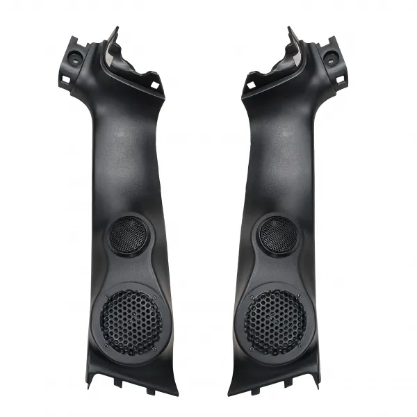 Midrange Tweeter and Pillar Pod for Mahindra Thar 2020 Onwards - Black Color