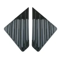 Quarter Window Louver For Mahindra Thar Roxx 2024 Onwards - Black & Carbon