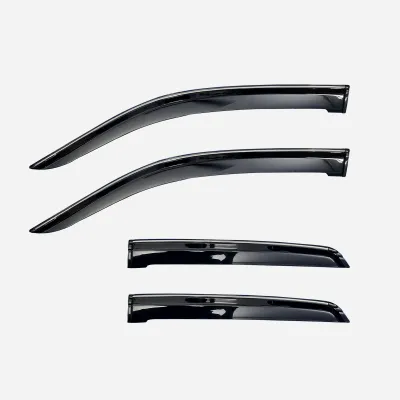 Cnleague Toyota Taisor 2024 Onwards Door Visor with Chrome Line
