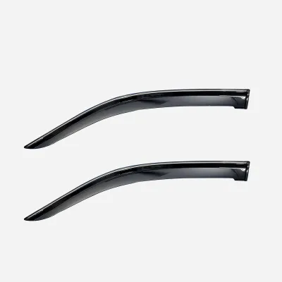 Cnleague Toyota Taisor 2024 Onwards Door Visor with Chrome Line Cnleague Toyota Taisor 2024 Onwards Door Visor with Chrome Line