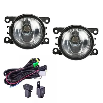 DLAA Fog Lamp With Wiring and Switch For Maruti Suzuki Brezza  2016-2021 - Set of 2