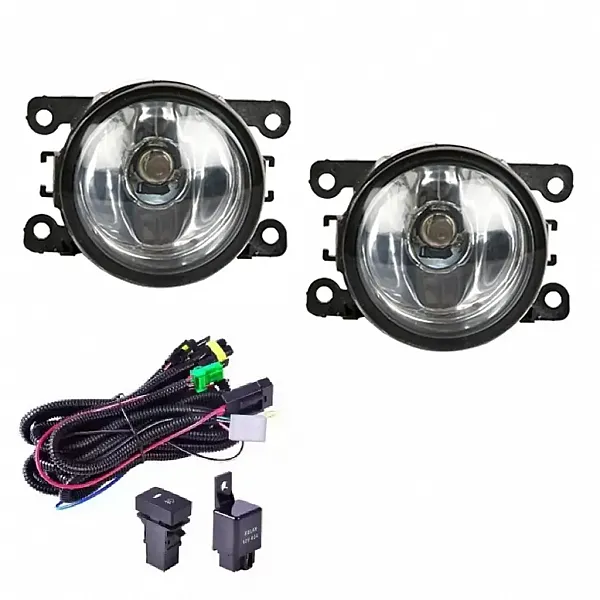 DLAA Fog Lamp With Wiring and Switch For Maruti Suzuki Brezza  2016-2021 - Set of 2