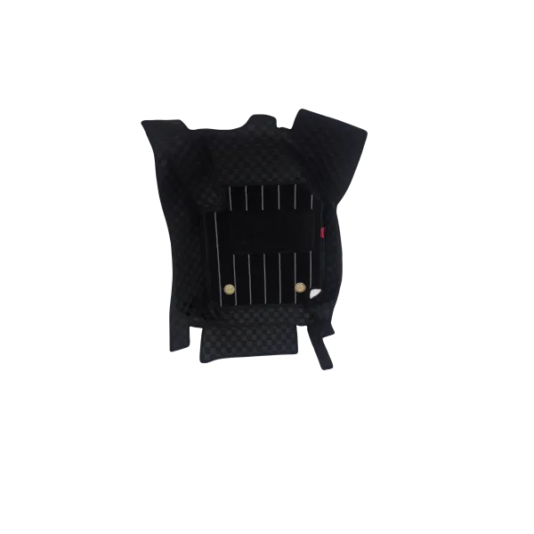 Luxury Florino Floor Mats for Maruti Suzuki Ertiga 2012-18 - Black Color