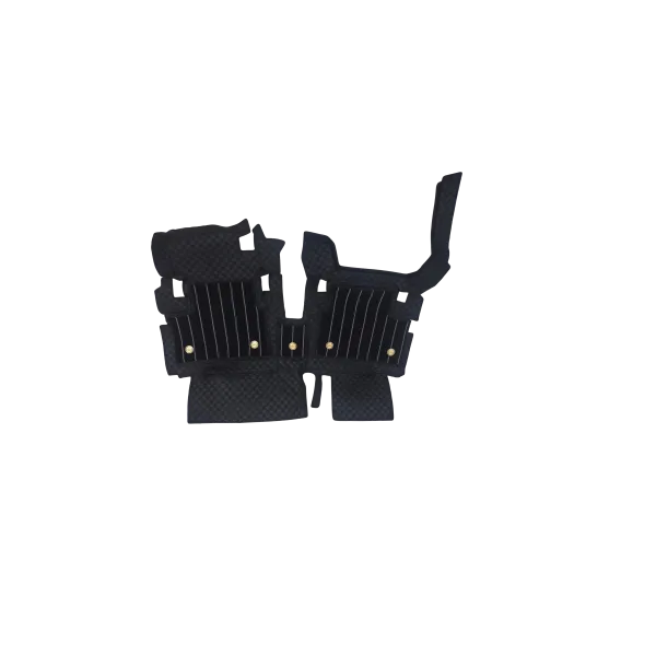 Luxury Florino Floor Mats for Maruti Suzuki Ertiga 2012-18 - Black Color