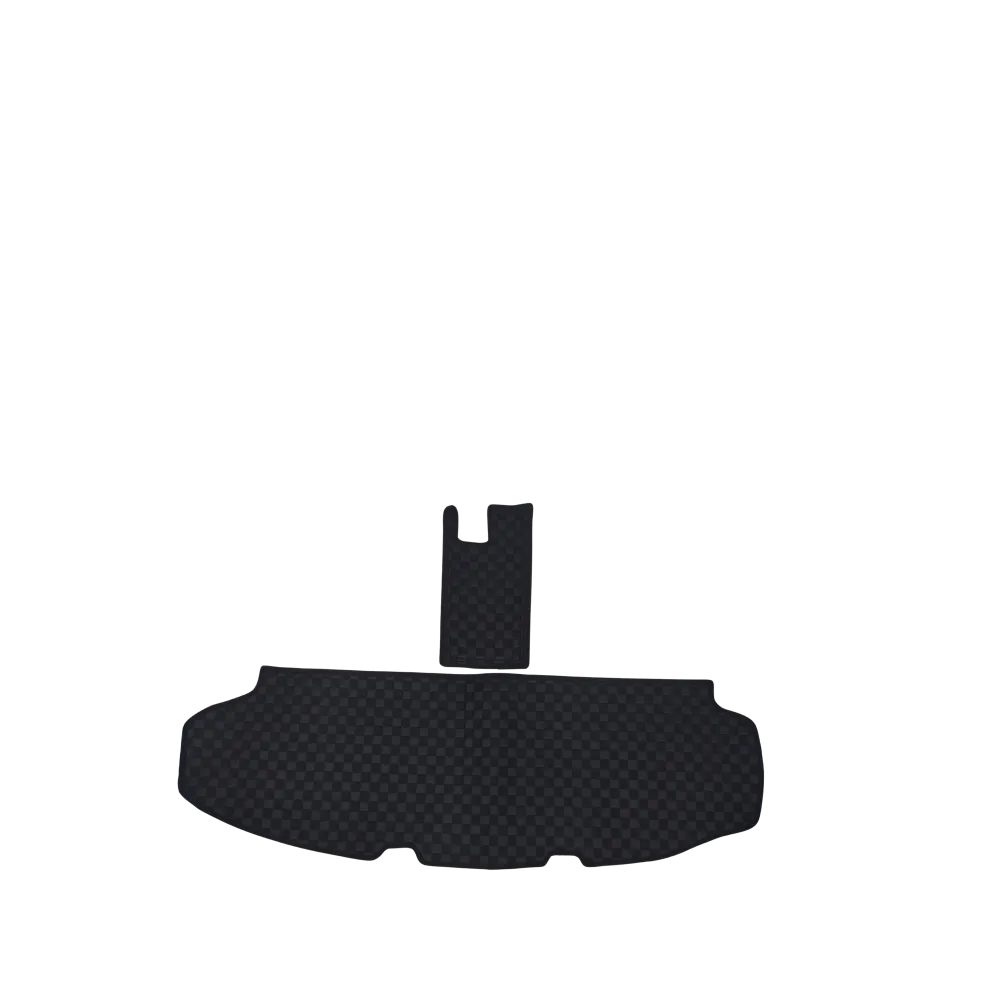 Luxury Florino Floor Mats for Maruti Suzuki Ertiga 2012-18 - Black Color