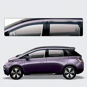 Galio Chrome Line Door Visor for MG Windsor 2024 Onwards