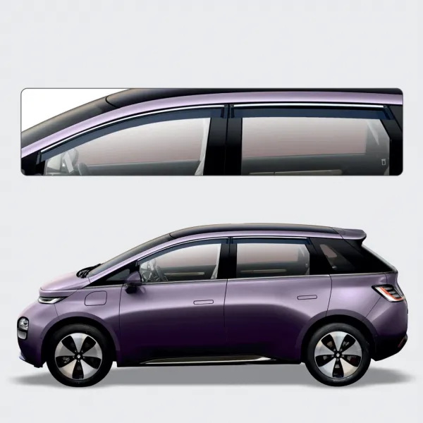 Galio Chrome Line Door Visor for MG Windsor 2024 Onwards