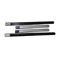 Door Side Cladding for MG Windsor EV 2024 Onwards - Matte Black with Silver Door Side Cladding for MG Windsor EV 2024 Onwards - Matte Black with Silver