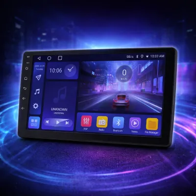 Carhatke 9” Android Stereo | 8 Core Processor |  4GB RAM+64GB Genuine | Wireless CarPlay & Android Auto