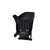 Black Luxury Florino Floor Mats for Tata Harrier EV 2025 Onwards