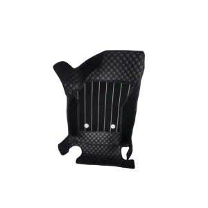 Black Luxury Florino Floor Mats for Tata Harrier EV 2025 Onwards