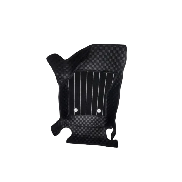 Black Luxury Florino Floor Mats for Tata Harrier EV 2025 Onwards
