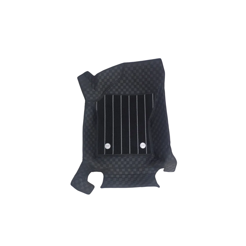 Black Color Luxury Florino Floor Mats for Tata Safari Storm 2012-20