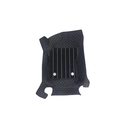 Black Color Luxury Florino Floor Mats for Tata Safari Storm 2012-20