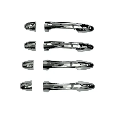 Cnleague Door Handle Cover for Toyota Hilux 2022 Onwards - Chrome Finish Cnleague Door Handle Cover for Toyota Hilux 2022 Onwards - Chrome Finish