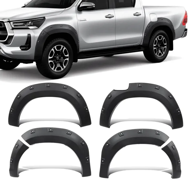 Wheel Arch Cladding for Toyota Hilux 2022 Onwards Wheel Arch Cladding for Toyota Hilux 2022 Onwards