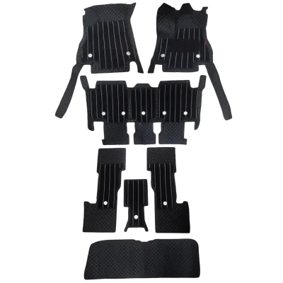 Black Color Luxury Florino Floor Mats for Innova Hycross & Invicto