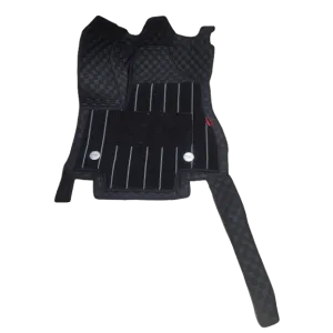 Black Color Luxury Florino Floor Mats for Innova Hycross & Invicto Black Color Luxury Florino Floor Mats for Innova Hycross & Invicto