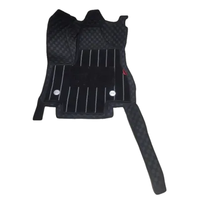 Black Color Luxury Florino Floor Mats for Innova Hycross & Invicto