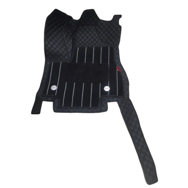 Black Color Luxury Florino Floor Mats for Innova Hycross & Invicto Black Color Luxury Florino Floor Mats for Innova Hycross & Invicto