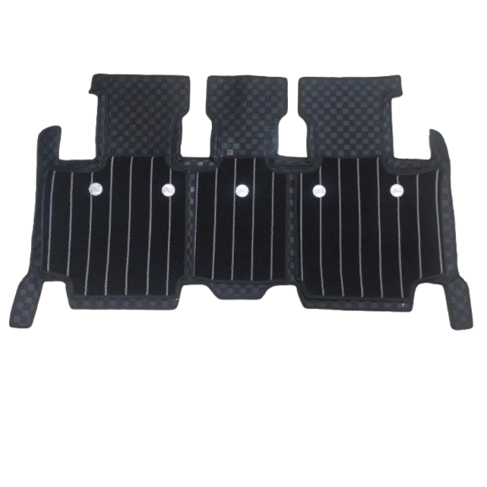 Black Color Luxury Florino Floor Mats for Innova Hycross & Invicto