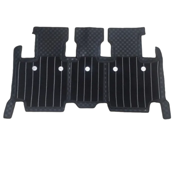 Black Color Luxury Florino Floor Mats for Innova Hycross & Invicto Black Color Luxury Florino Floor Mats for Innova Hycross & Invicto