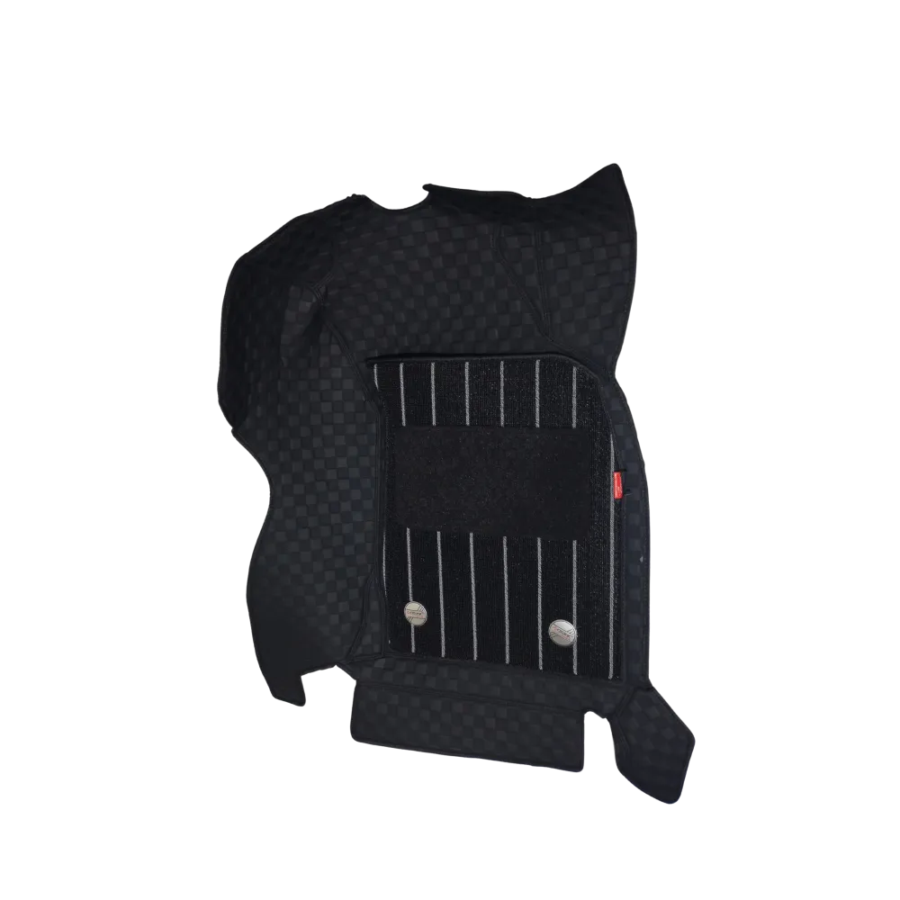 Black Color Luxury Florino Floor Mats for Toyota Innova 2005-16