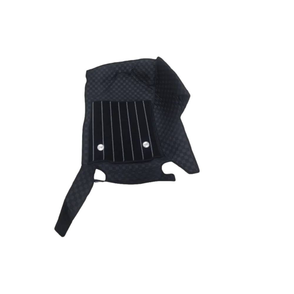 Black Color Luxury Florino Floor Mats for Toyota Fortuner Neo Drive