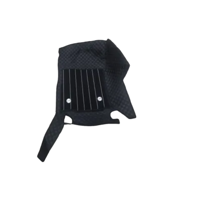Black Color Luxury Florino Floor Mats for Innova Crysta, New Fortuner & Legender