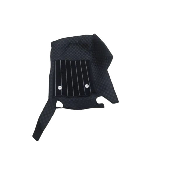 Black Color Luxury Florino Floor Mats for Innova Crysta, New Fortuner & Legender