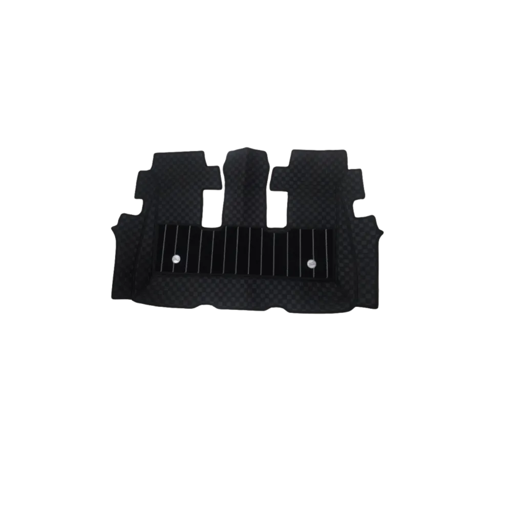 Black Color Luxury Florino Floor Mats for Toyota Fortuner Neo Drive