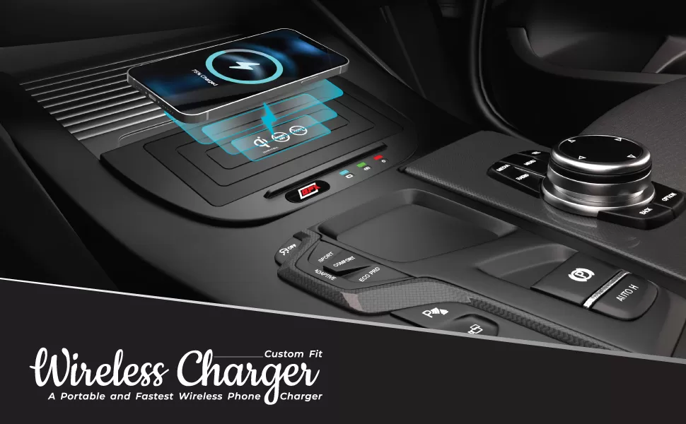 GFX Kia Seltos 2019 Onwards Wireless Charger/Charging Pad