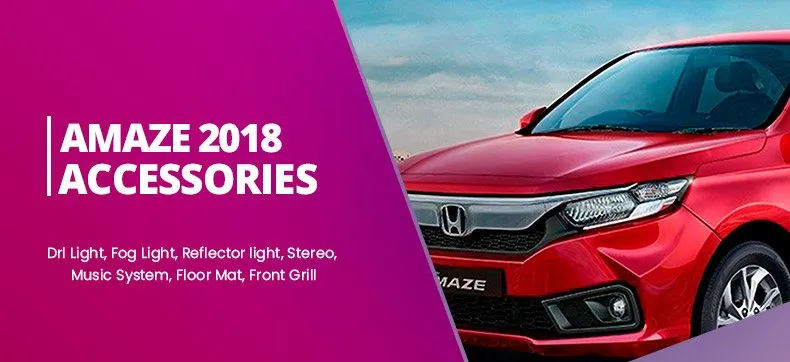 Honda Amaze 2018 Accessories Honda Amaze 2018 Accessories