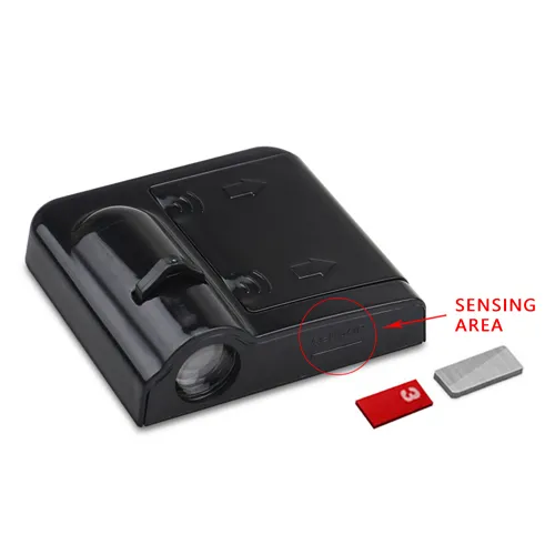 Wireless Car Welcome Logo Shadow Projector Ghost Lights Kit For Kia Carnival (Set Of 2Pcs.)