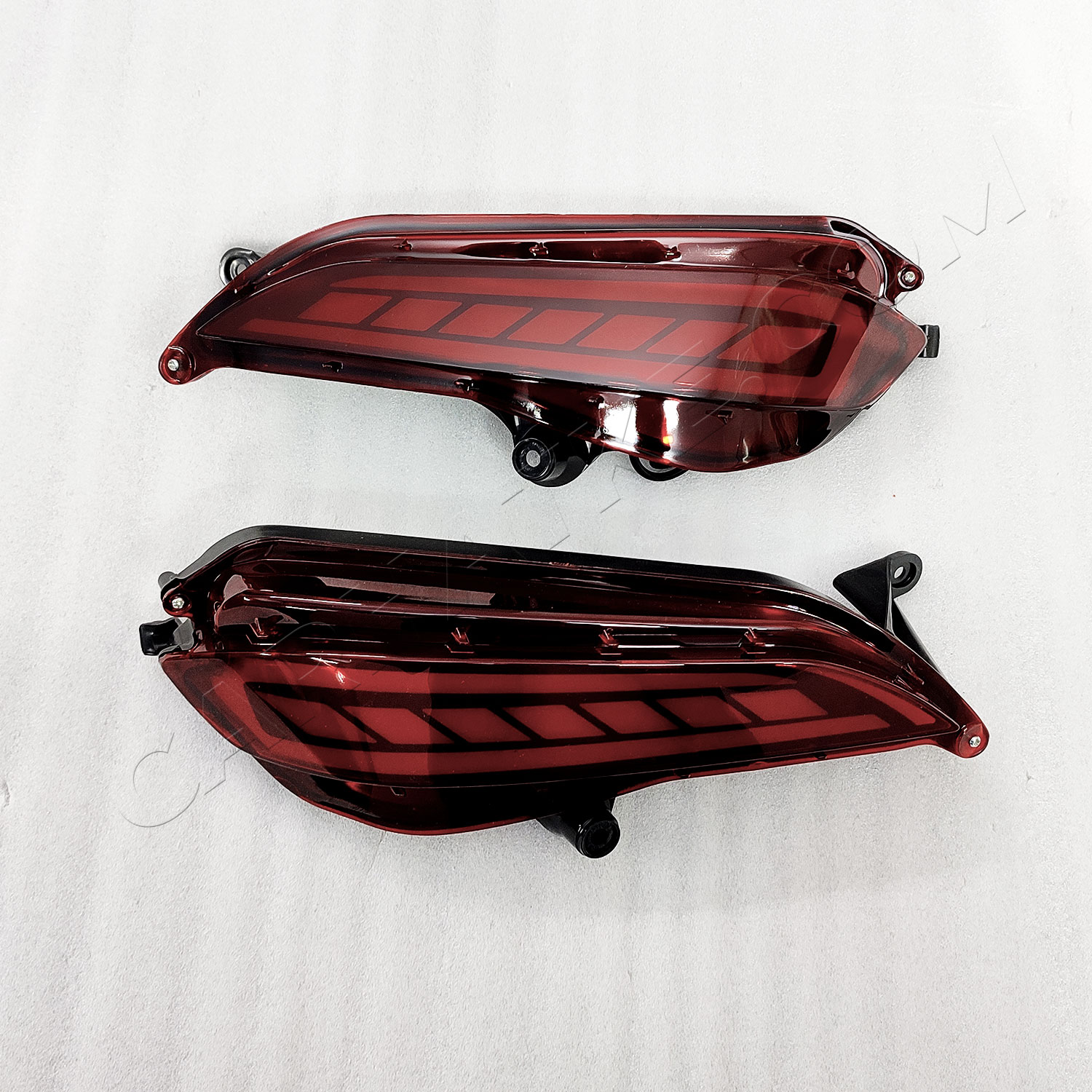 Car rear deals bumper reflector light