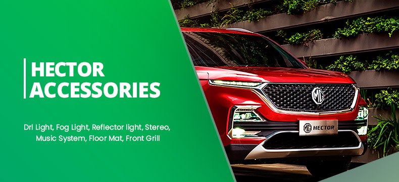 Mg hector deals after market accessories