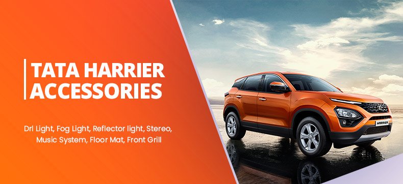 Tata harrier deals extra fittings