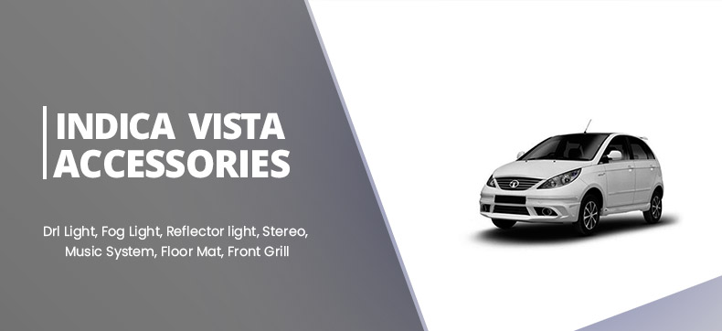 Tata indica deals vista chrome accessories