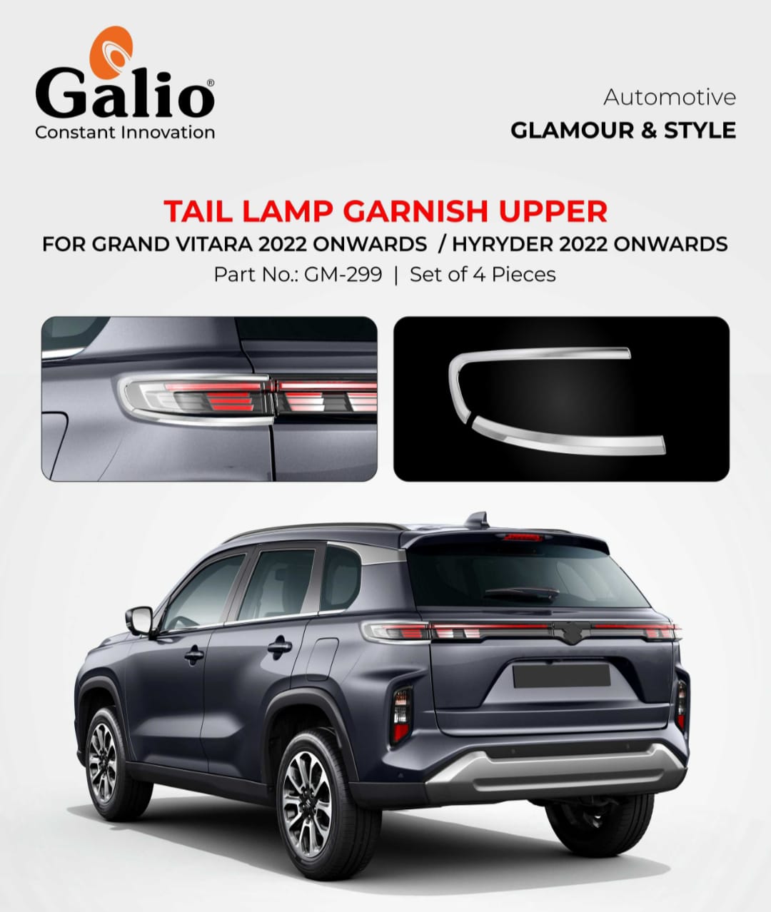 Ertiga tail store lamp garnish