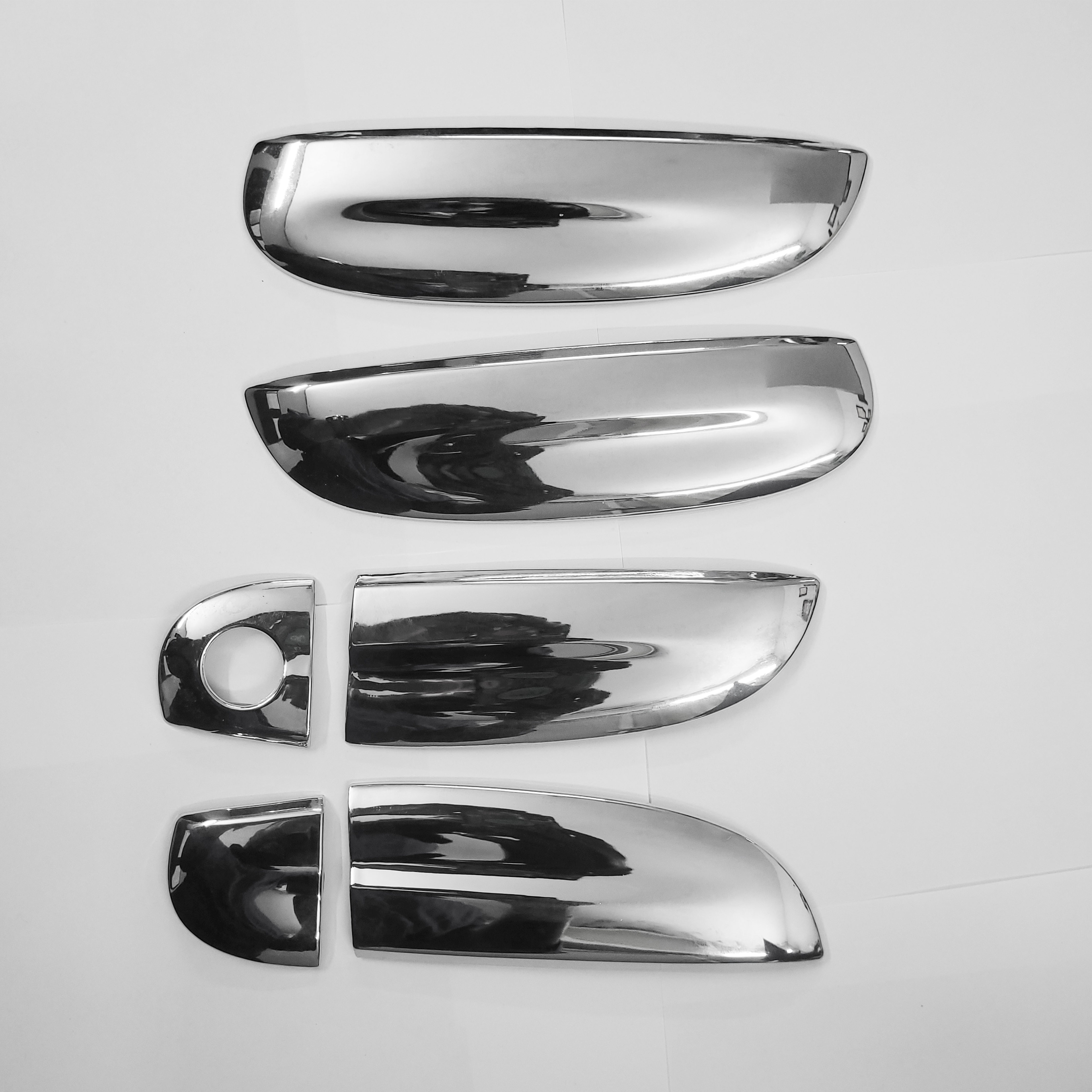 Chrome car deals door handle covers