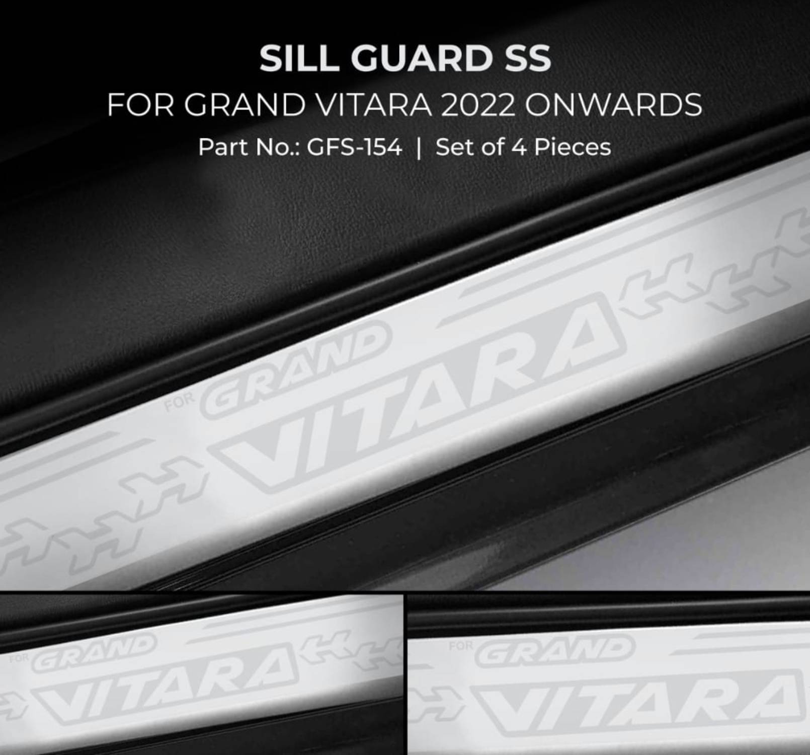 Vitara brezza online door sill guard