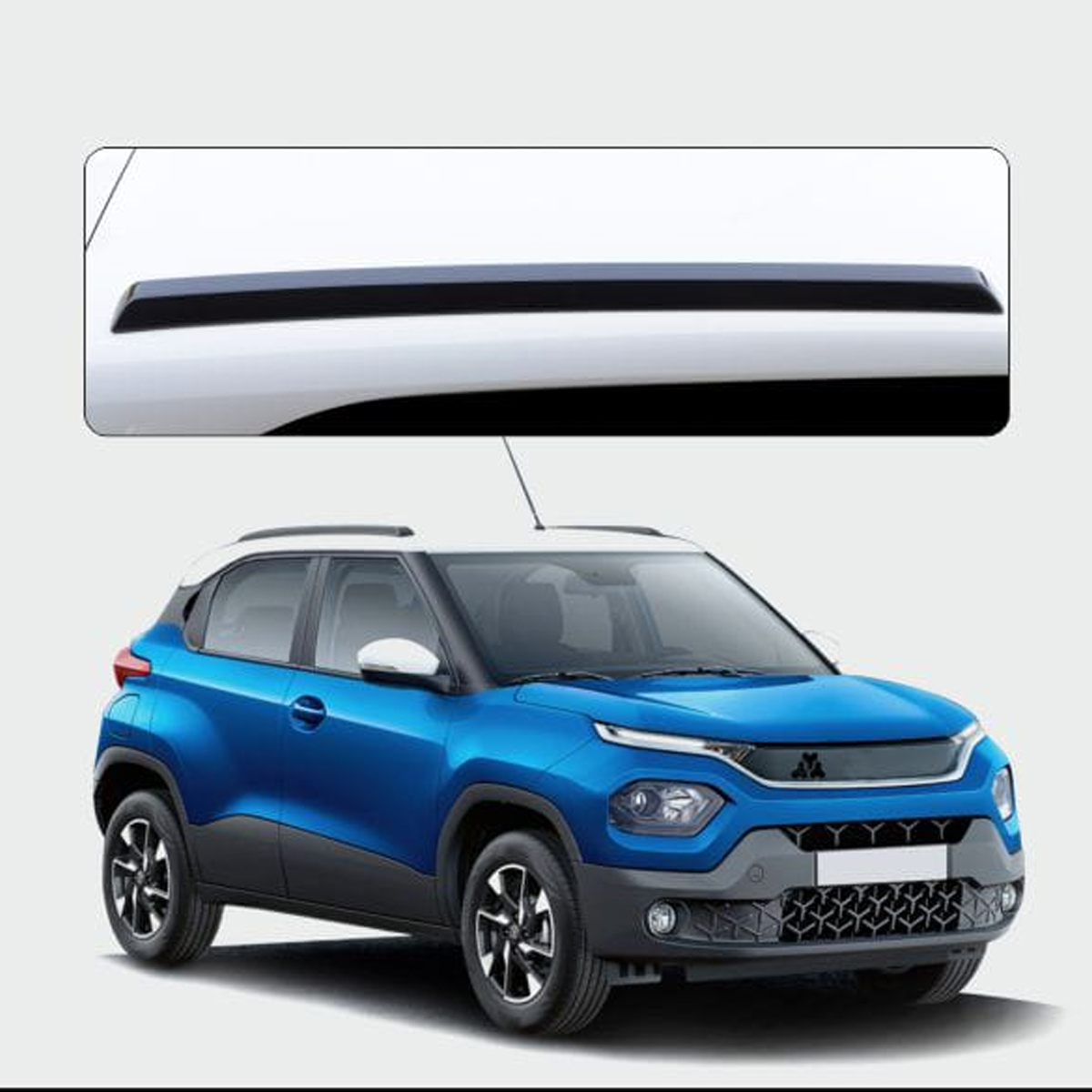 Tata tiago discount roof rail silver